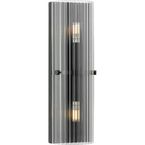 Progress Seville Collection Two Light in Soft Gold Contemporary Wall Sconce Model: P710136-205