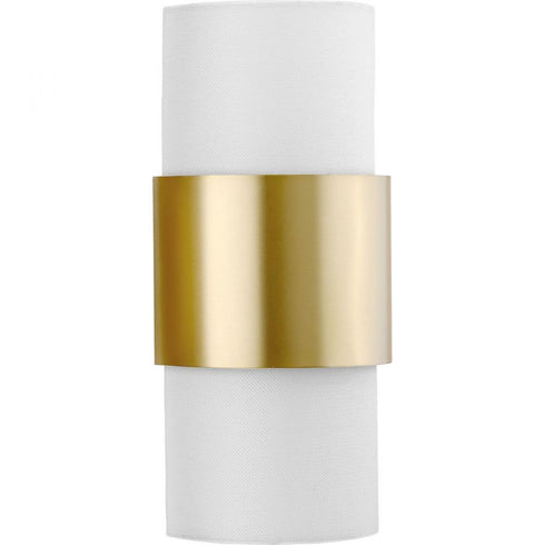 Progress Silva P710119 009 2 Light WALL SCONCE in Brushed Nickel Finish Model: P710119-009