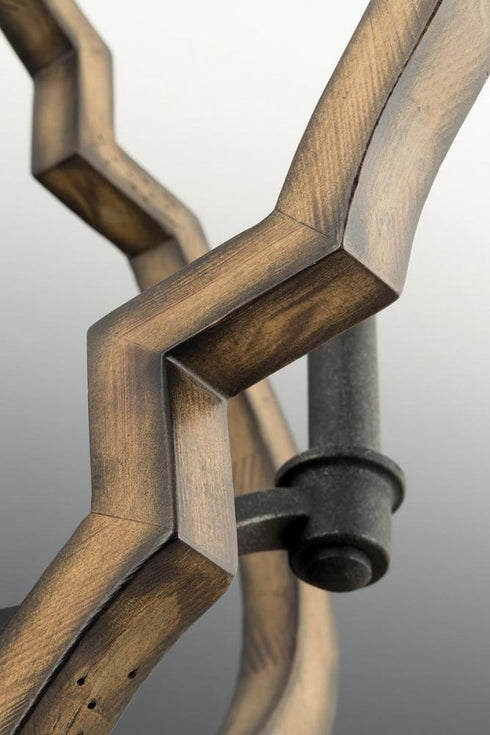 Progress Spicewood P4766 71 4 60 Watt CAND CHANDELIER in Gilded Iron Finish Model: P4766-71