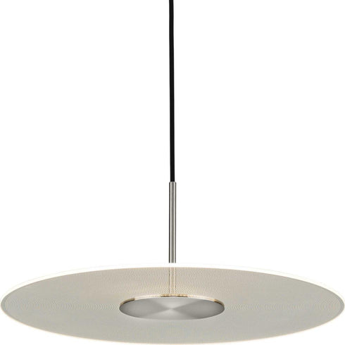Progress Spoke LED P500318 009 30 1 11 Watt LED PENDANT in Brushed Nickel Finish Model: P500318-009-30