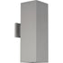 Progress Square P5644 20 2 250 Watt QPAR 38 OD WALL in Antique Bronze Finish Model: P5644-20