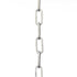 Progress Square Profile Chain P8755 134 4' 9 GAUGE SQ. PROFILE CHAIN in Silver Ridge Finish Model: P8755-134