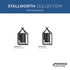 Progress Stallworth P560334 31M 1 Light WALL LANTERN in Matte Black Finish Model: P560334-31M