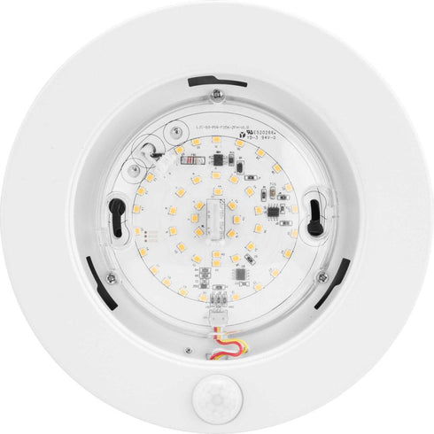 Progress Standby LED Standby Collection 7.75 in. White Surface Mount Motion Detection LED Light in Satin White Finish Model: P810041-028-30