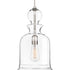 Progress Staunton P5333 09 1 75 Watt MED PENDANT in Brushed Nickel Finish Model: P5333-09