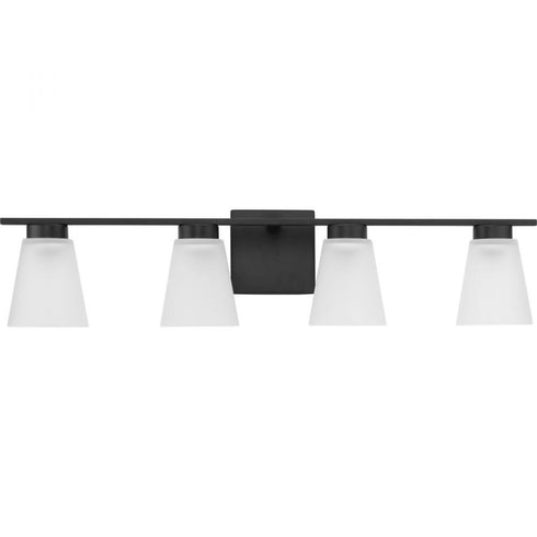 Progress Tanner Collection Four Light in Brushed Nickel Transitional Vanity Light Model: P300502-009