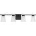 Progress Tanner Collection Four Light in Brushed Nickel Transitional Vanity Light Model: P300502-009