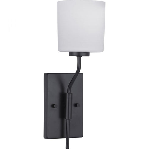 Progress Tobin P300222 009 1 100 Watt MED WALL BRACKET in Brushed Nickel Finish Model: P300222-009