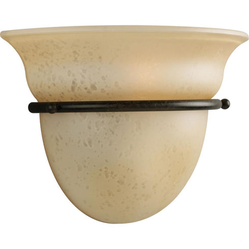 Progress Torino P7181 09 1 100 Watt MED WALL SCONCE in Brushed Nickel Finish Model: P7181-09
