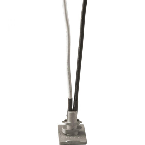 Progress Track Accessories Alpha Trak Anywhere Power Feed in Brushed Nickel Finish Model: P8730-09