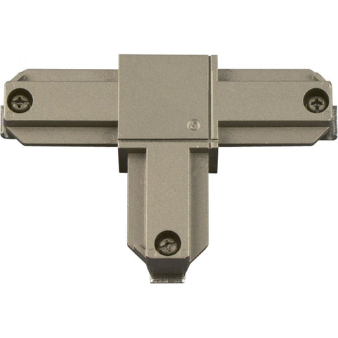 Progress Track Accessories Alpha Trak Inside Left Polarity T Connector in White Finish Model: P8722-8928