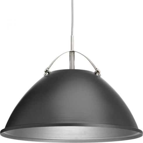 Progress Tre P500053 030 1 100 Watt MED PENDANT in White Finish Model: P500053-030