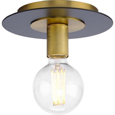 Progress Trimble P350247 009 1 Light FLUSHMT in Brushed Nickel Finish Model: P350247-009