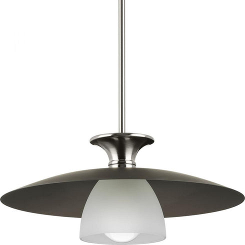 Progress Trimble P500394 009 1 Light PENDANT in Brushed Nickel Finish Model: P500394-009
