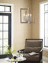 Progress Turnbury P4760 141 4 60 Watt CAND CHANDELIER in Galvanized Finish Finish Model: P4760-141