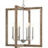 Progress Turnbury P4761 141 6 60 Watt CAND CHANDELIER in Galvanized Finish Finish Model: P4761-141