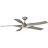 Progress Vernal P250059 031 30 60IN 5 Blade Ceiling Fan in Black Finish Model: P250059-031-30