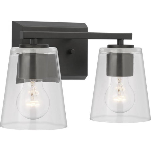 Progress Vertex P300458 009 2 Light BATH in Brushed Nickel Finish Model: P300458-009