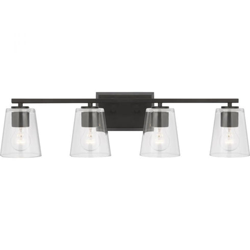 Progress Vertex P300460 009 4 Light BATH in Brushed Nickel Finish Model: P300460-009