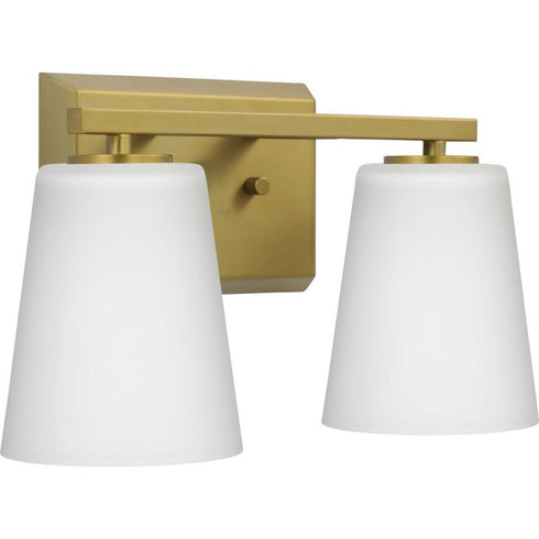Progress Vertex P300462 009 2 Light BATH in Brushed Nickel Finish Model: P300462-009