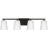 Progress Vertex P300464 009 4 Light BATH in Brushed Nickel Finish Model: P300464-009