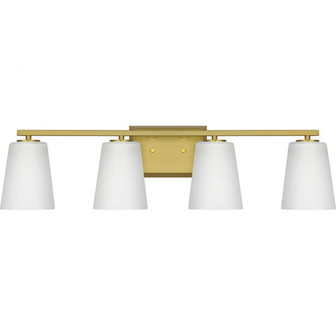 Progress Vertex P300464 009 4 Light BATH in Brushed Nickel Finish Model: P300464-009