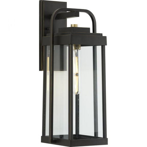 Progress Walcott P560287 020 1 60 Watt MED WALL LANTERN in Antique Bronze Finish Model: P560287-020