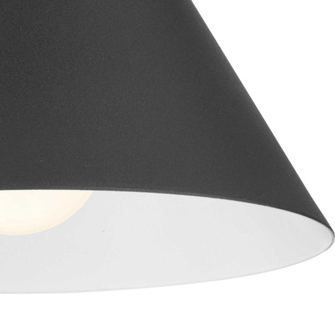 Progress Ward P560296 031 1 Light WALL LANTERN in Textured Black Finish Model: P560296-031