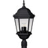 Progress Welbourne P5483 31 3 60 Watt CAND POST LANTERN in Textured Black Finish Model: P5483-31