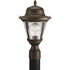 Progress Westport P5445 20 1 100 Watt MED POST LANTERN in Antique Bronze Finish Model: P5445-20
