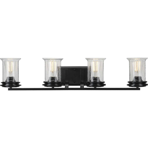 Progress Winslett P300275 009 4 60 Watt MED BATH BRACKET in Brushed Nickel Finish Model: P300275-009
