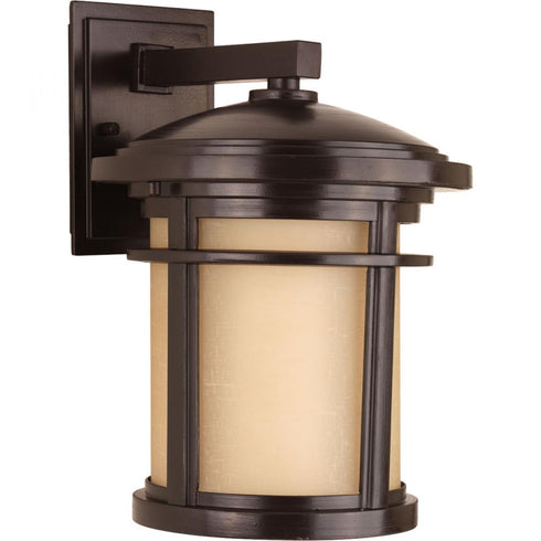 Progress Wish P6085 20 1 100 Watt MED WALL LANTERN in Antique Bronze Finish Model: P6085-20