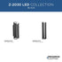 Progress Z-2030 LED Z 2030 LED in Black Contemporary Outdoor Light Model: P560364-031-30
