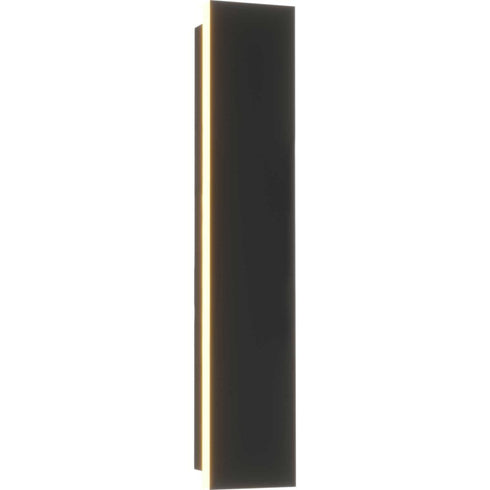 Progress Z-2040 LED Z 2040 Collection LED in Matte Black Contemporary Small Outdoor Wall Light Model: P560366-31M-CS