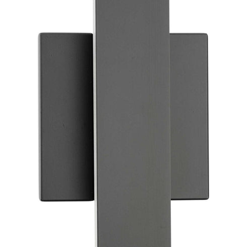 Progress Z-2040 LED Z 2040 Collection LED in Matte Black Contemporary Small Outdoor Wall Light Model: P560366-31M-CS
