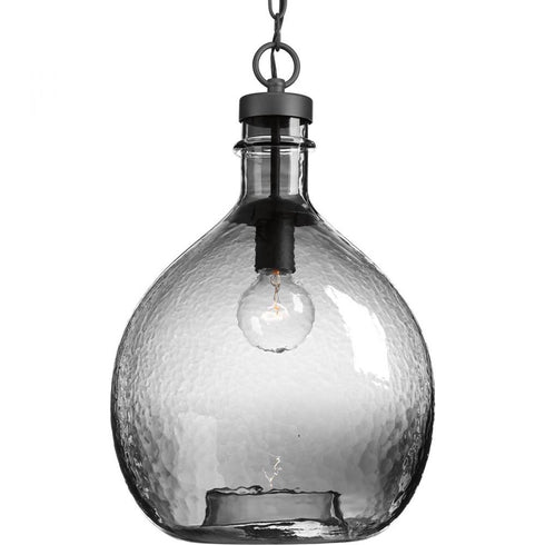 Progress Zin P500064 009 1 100 Watt MED PENDANT in Brushed Nickel Finish Model: P500064-009
