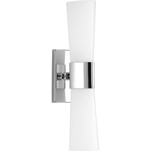 Progress Zura P300062 009 2 100 Watt MED BATH BRACKET in Brushed Nickel Finish Model: P300062-009