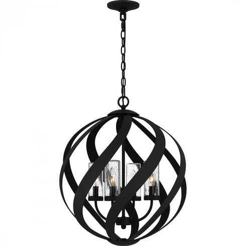Quoizel Blacksmith Pendant in Earth Black Finish Model: BMS3520EK