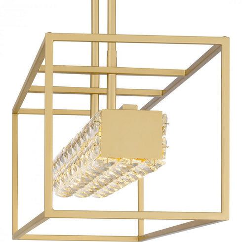 Quoizel Dazzle Island Chandelier in Soft Gold Finish Model: PCDZ136SGD