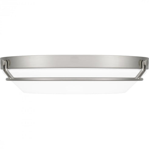 Quoizel Dunbar Flush Mount in Brushed Nickel Finish Model: DNB1616BN