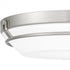 Quoizel Dunbar Flush Mount in Brushed Nickel Finish Model: DNB1616BN