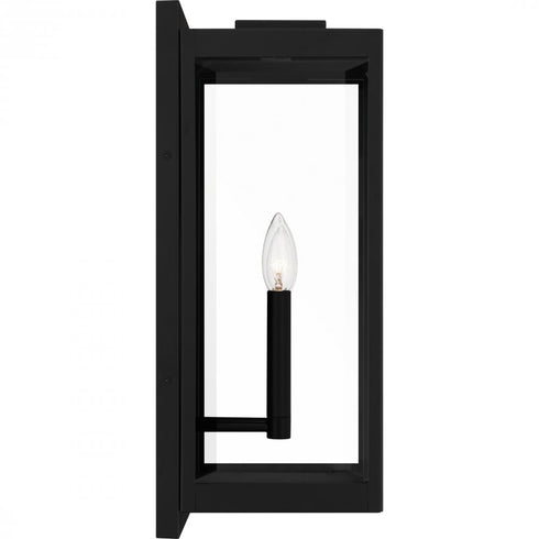 Quoizel Eastover 2 Light in Earth Black Outdoor Wall Lantern Model: EVR8407EK