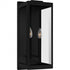 Quoizel Eastover 2 Light in Earth Black Outdoor Wall Lantern Model: EVR8407EK
