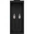 Quoizel Eastover 2 Light in Earth Black Outdoor Wall Lantern Model: EVR8407EK