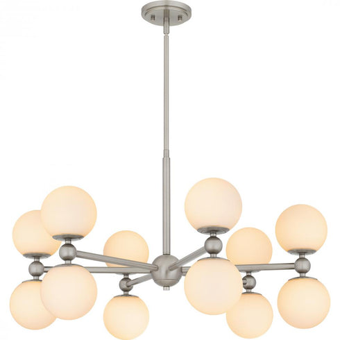 Quoizel Elser Chandelier in Brushed Nickel Finish Model: PCELS5031BN