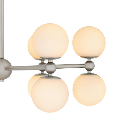Quoizel Elser Chandelier in Brushed Nickel Finish Model: PCELS5031BN