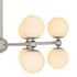 Quoizel Elser Chandelier in Brushed Nickel Finish Model: PCELS5031BN