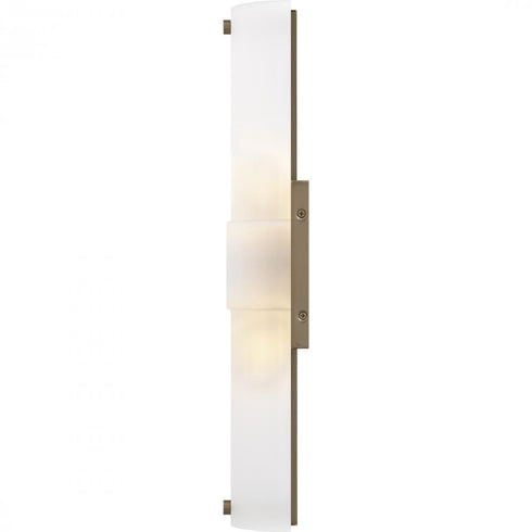 Quoizel Finnegan 2 Light in Bronze Gold Wall Sconce Model: FGN8805BGD