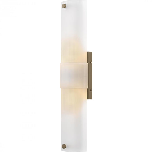 Quoizel Finnegan 2 Light in Bronze Gold Wall Sconce Model: FGN8805BGD