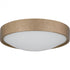 Quoizel Grendelle 3 Light in Bronze Gold Flush Mount Model: QFL6790BGD